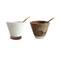 Hello Honey® White & Brown Marble & Mango Wood Pinch Pot & Spoon Sets, 2ct.